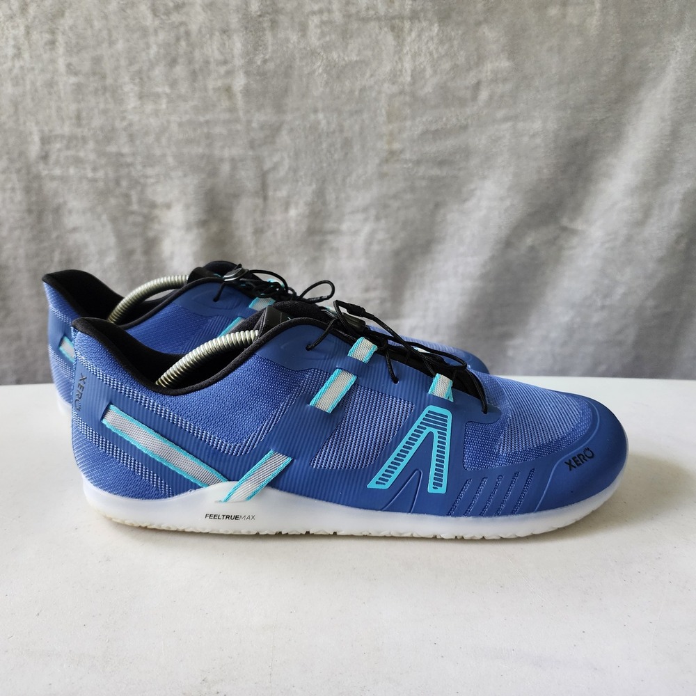 Xero Shoes XT Max Mens Size 12 Barefoot Trainer Sneakers Blue Zero Drop